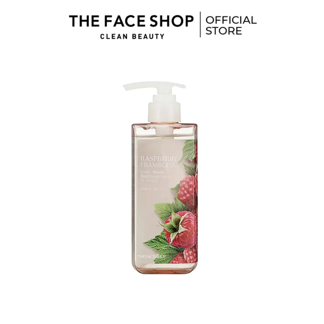 Gel Tắm Chống Lão Hóa Raspberry Body Wash TheFaceShop 300ml