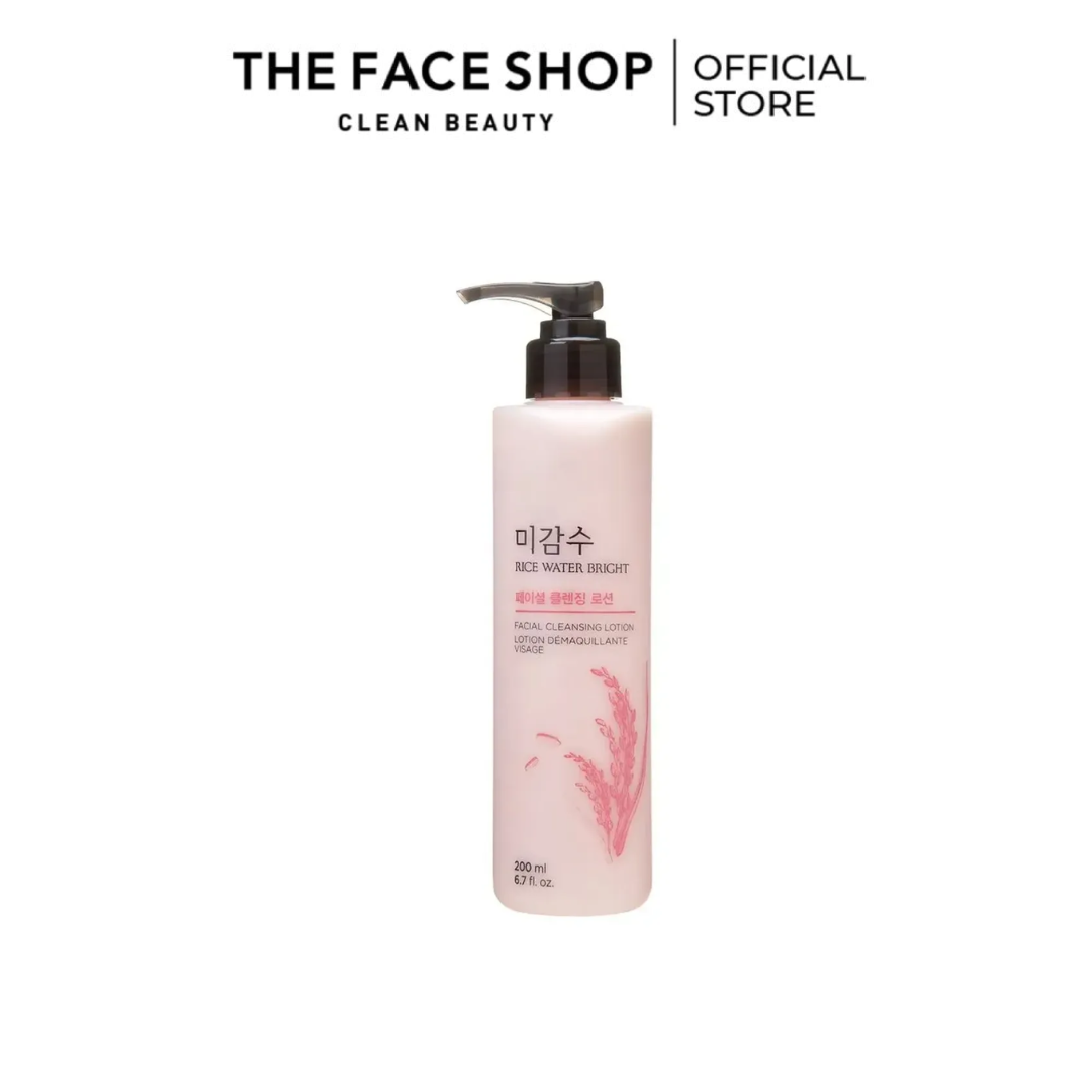 Sữa tẩy trang làm sáng da THEFACESHOP RICE WATER BRIGHT CLEANSING MILK