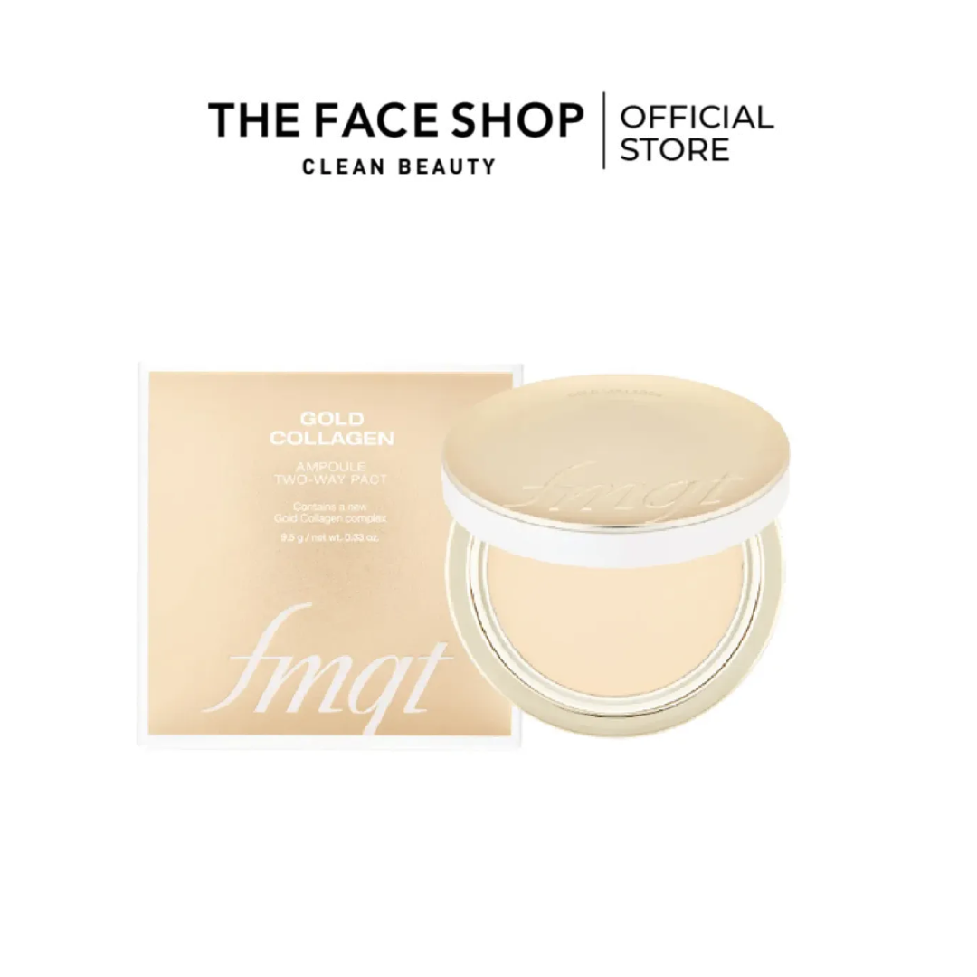 Phấn Che Khuyết Điểm Gold Collagen Ampoule Two - Way Pact SPF40 PA+++ (Mẫu mới)