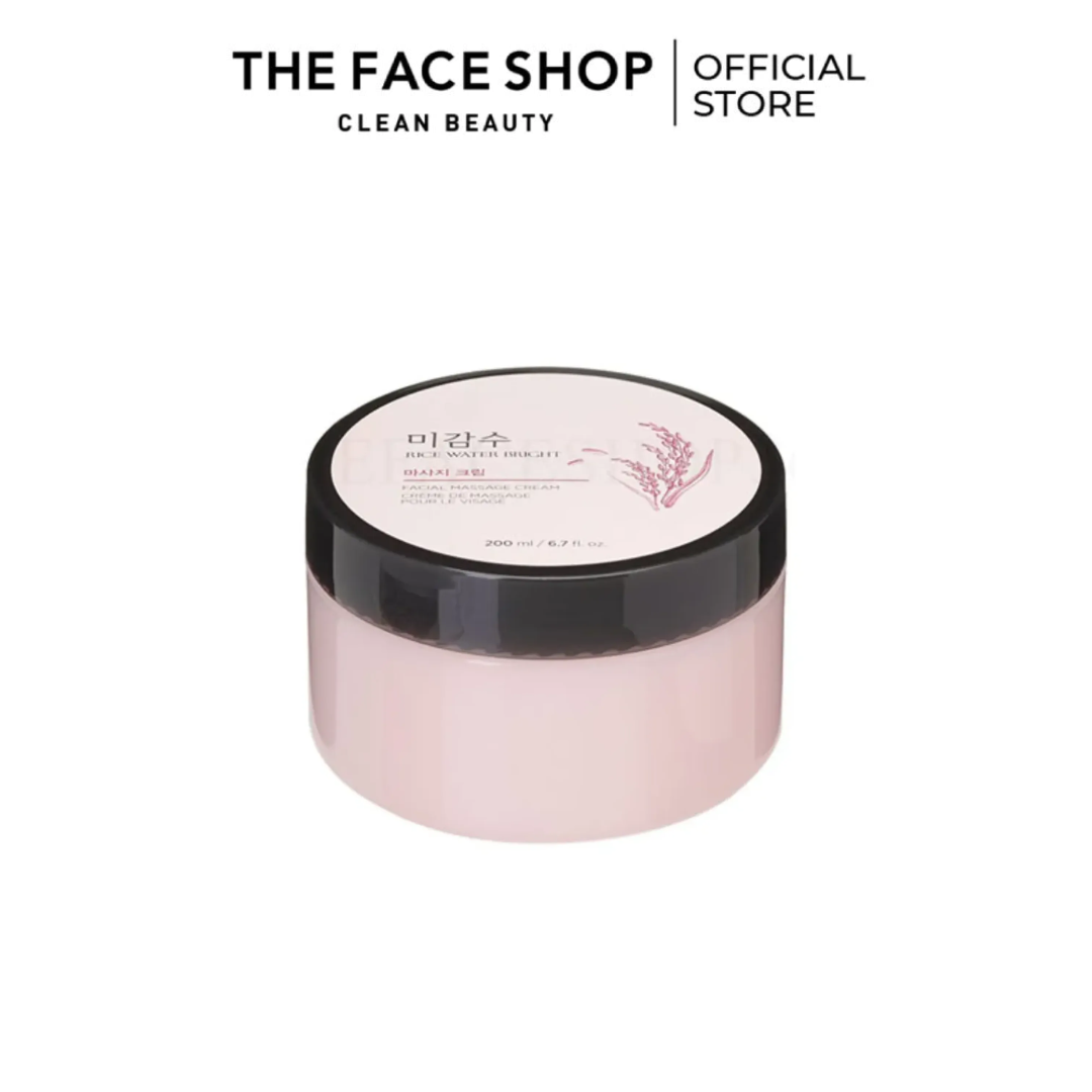Kem Massage Làm Sáng Da Rice Water Bright Massage TheFaceShop