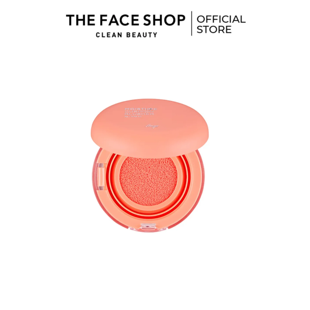 (Màu Cam Đào) Má Hồng Dạng Nước Moisture Cushion Blush 03 CORAL fmgt