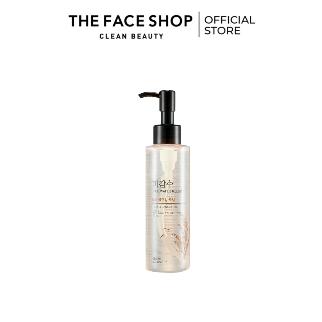 Tinh Dầu Tẩy Trang Trắng Da Rice Water Bright Rich Cleansing Oil TheFaceshop