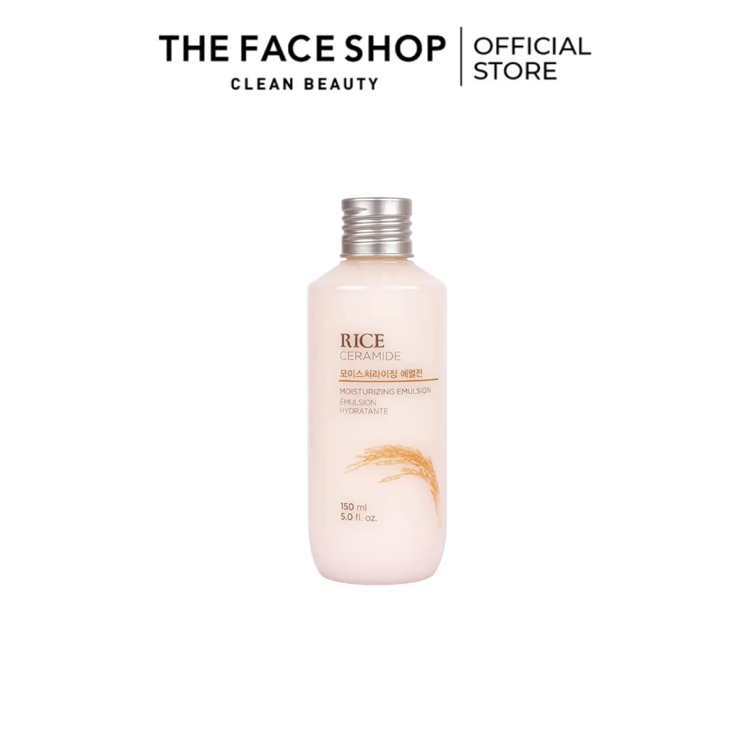 Sữa dưỡng gạo Rice Ceramide Moisturizing Emulsion The Face Shop