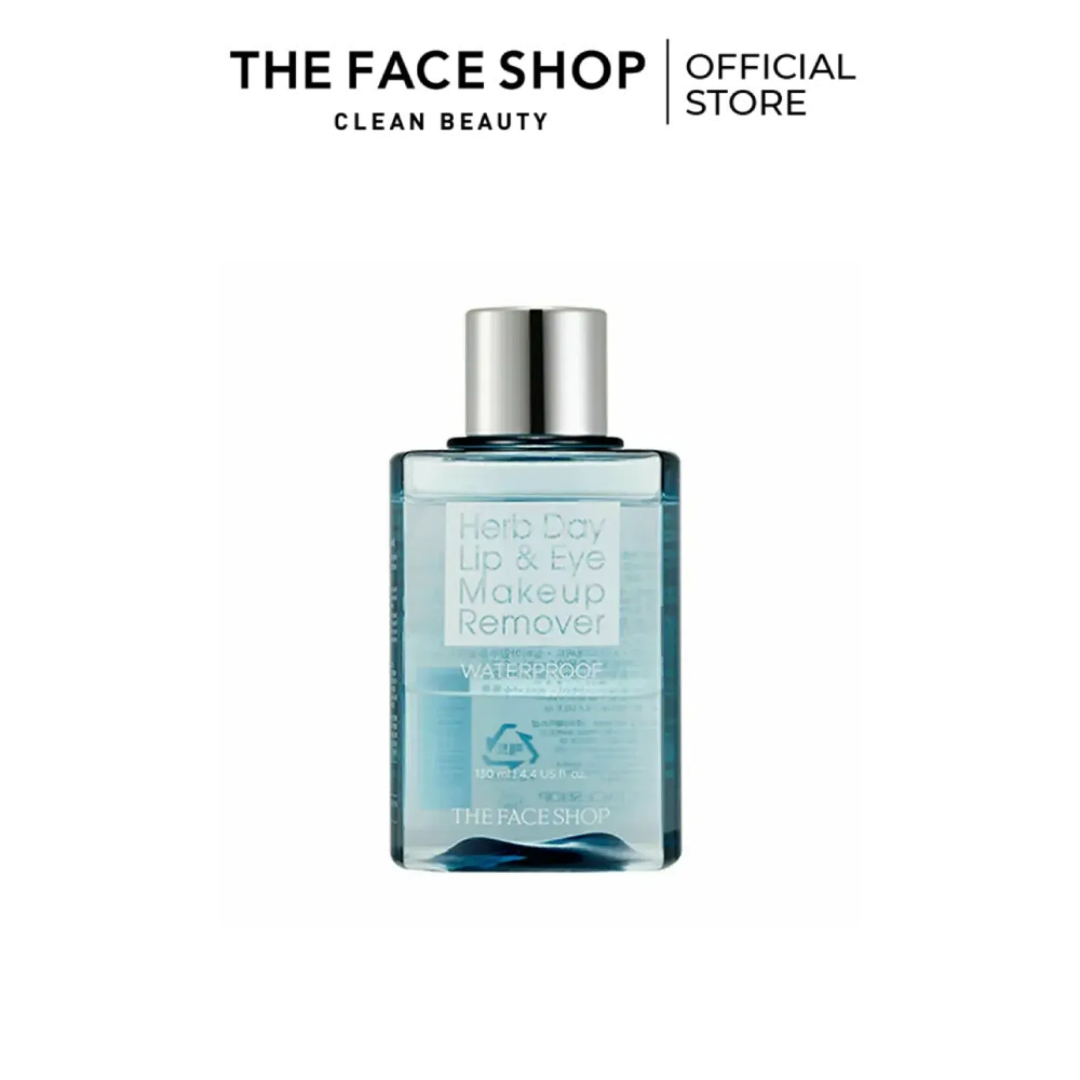 Nước Tẩy Trang Mắt & Môi Herbday Lip & Eye Remover Waterproof The Face Shop