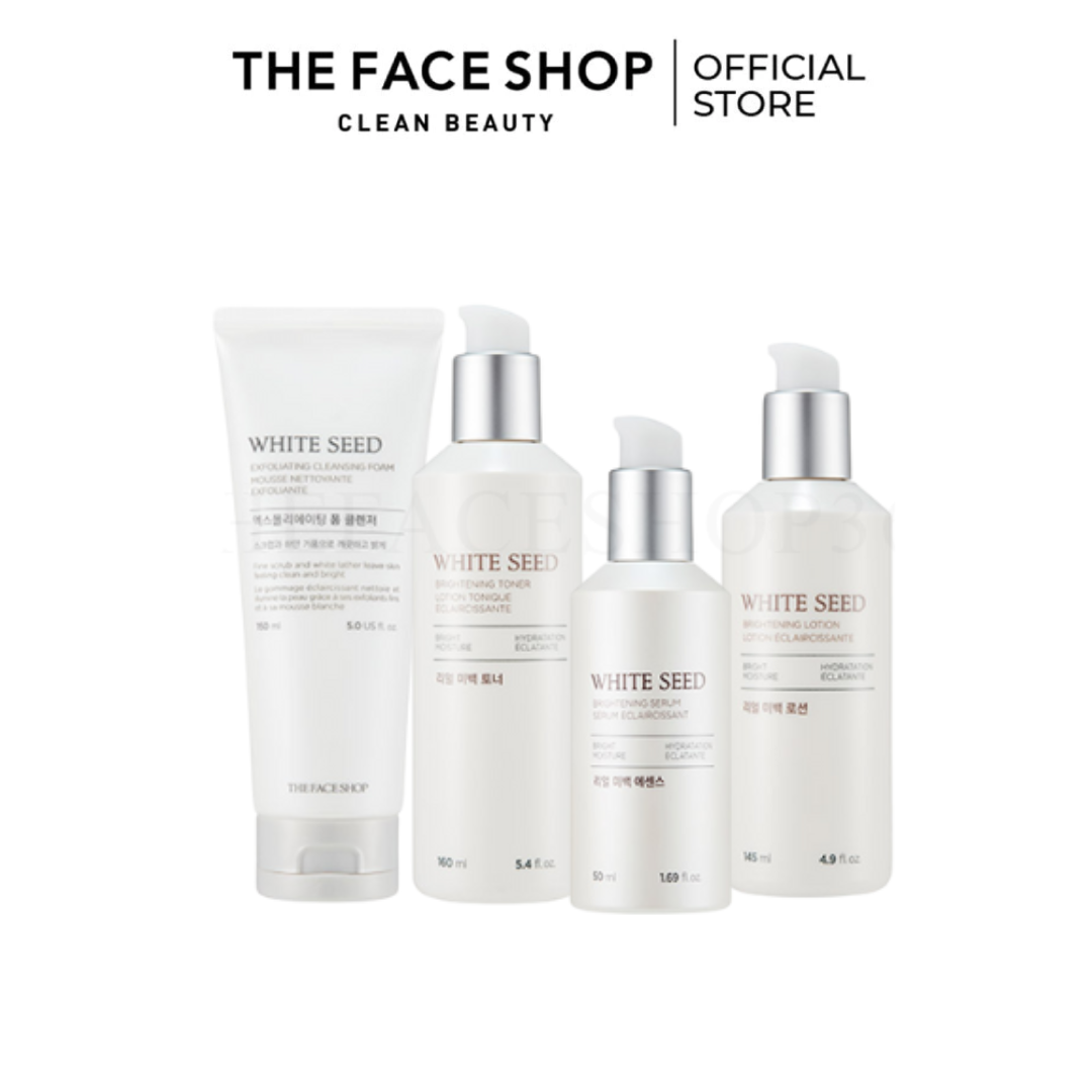 Bộ sản phẩm dưỡng Trắng da White Seed The Face Shop (4SP)