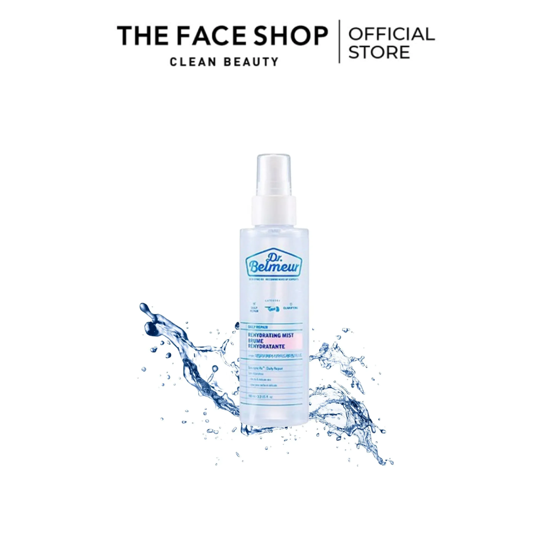 Xịt khoáng cho da nhạy cảm Dr. Belmeur Daily Repair Rehydrating Mist (100ml)