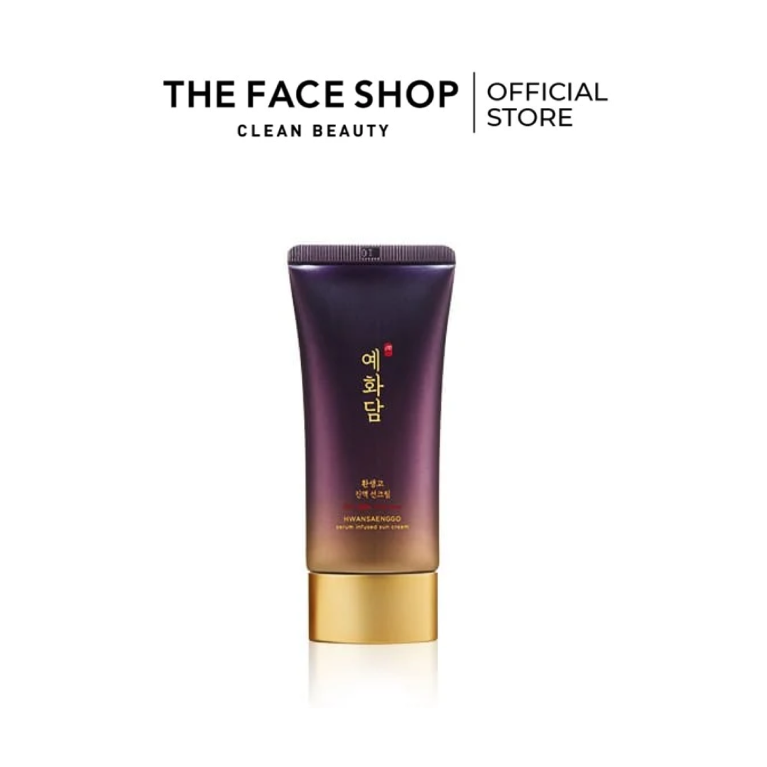 Kem chống nắng Chống lão hóa Yehwadam Hwansaenggo Serum Infused Sun Cream SPF50+ PA++++