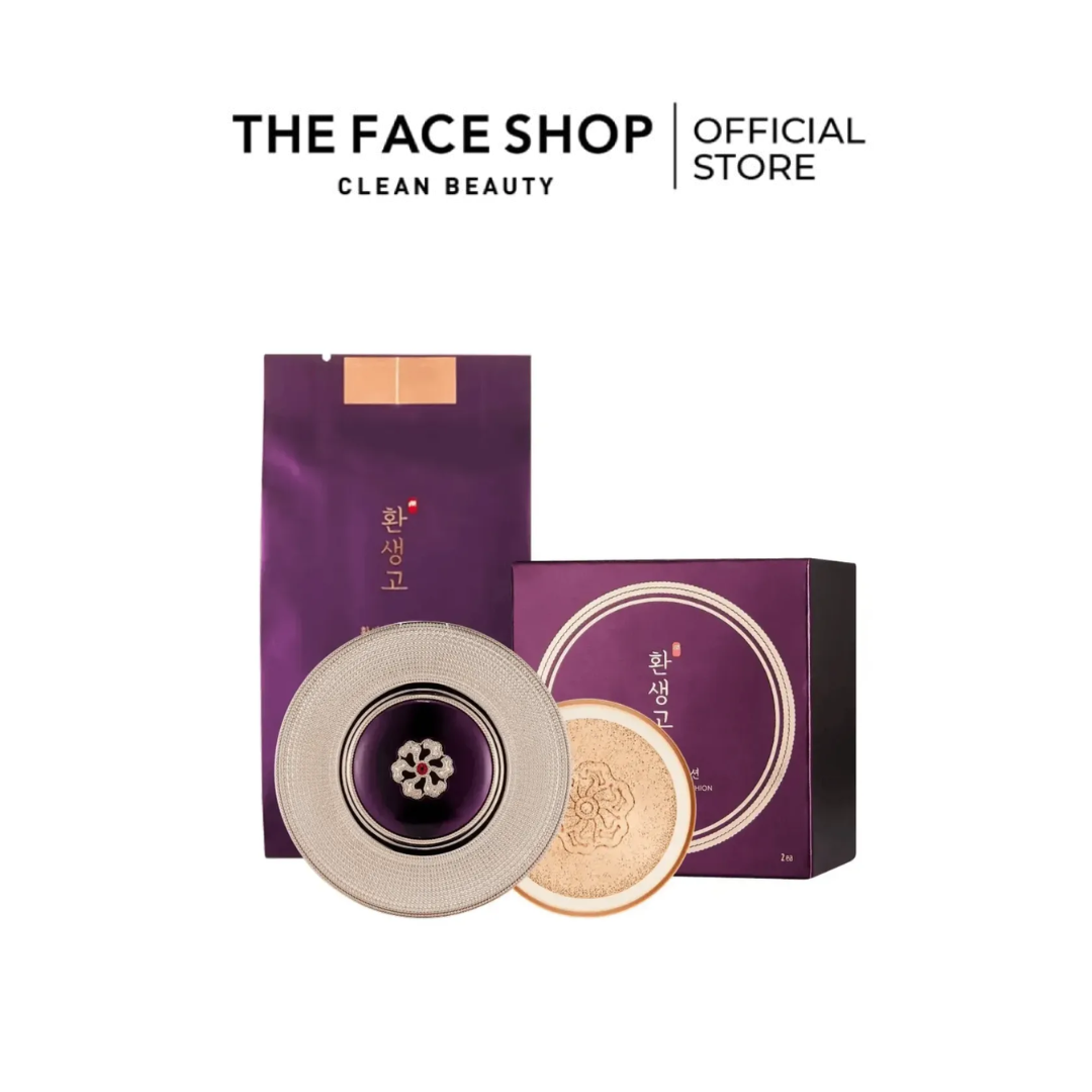 (Tặng kèm lõi) Phấn nước Chống lão hóa Chống nắng Yehwadam Hwansaenggo BB Cushion SPF50+ PA+++