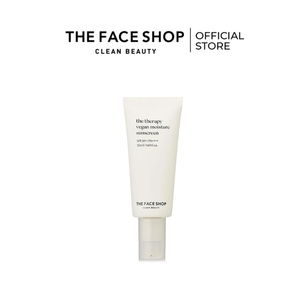 Tinh chất chống nắng ngừa lão hóa The Therapy Vegan Moisturizing Sun Serum SPF 50+ PA++++